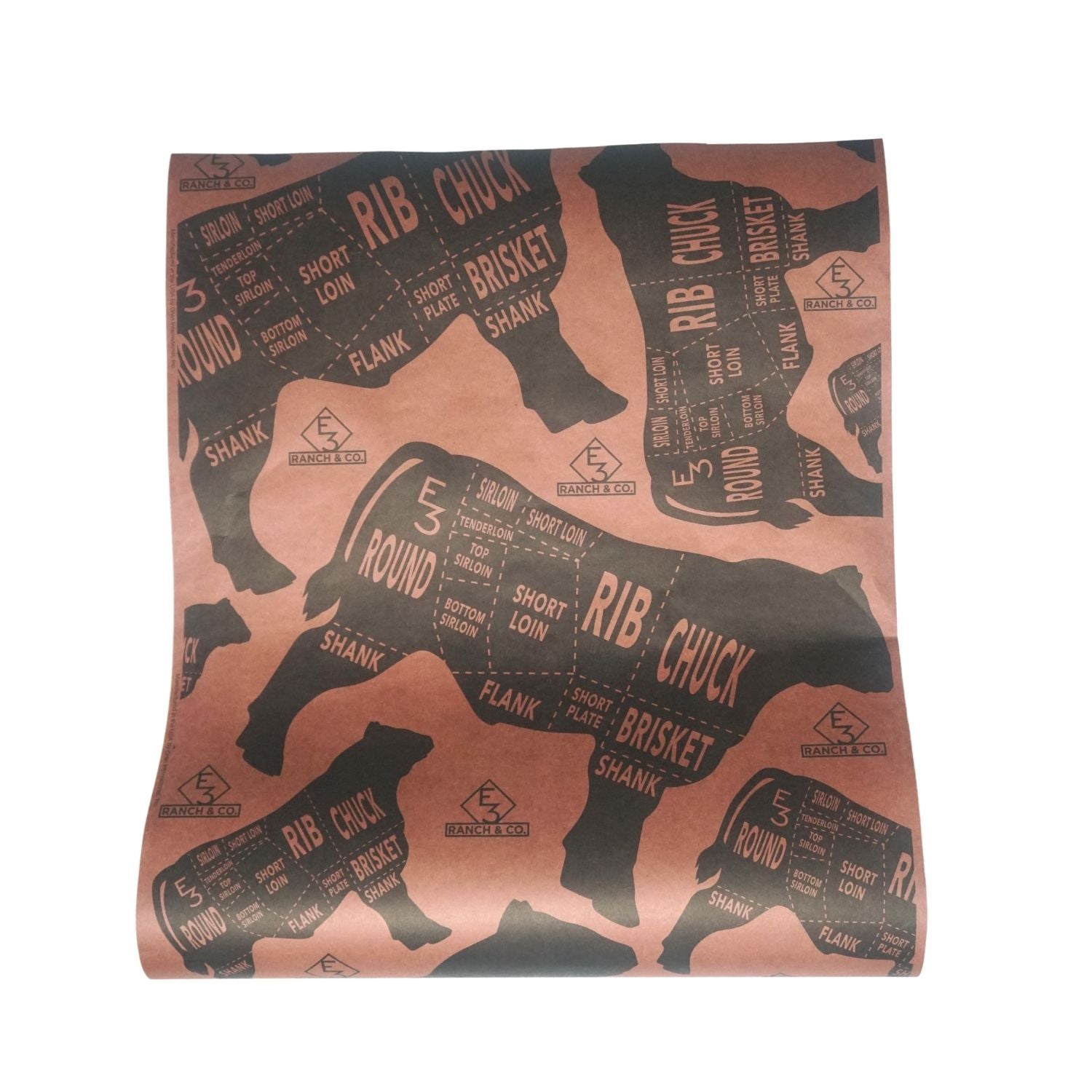 E3 OREN PINK BBQ BUTCHER PAPER ROLL